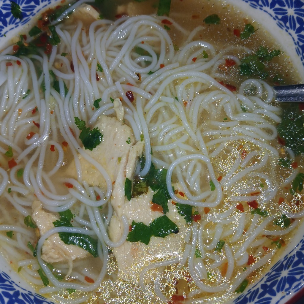 Pad Thai Copycat Noodle Soup With&nbsp;Chicken